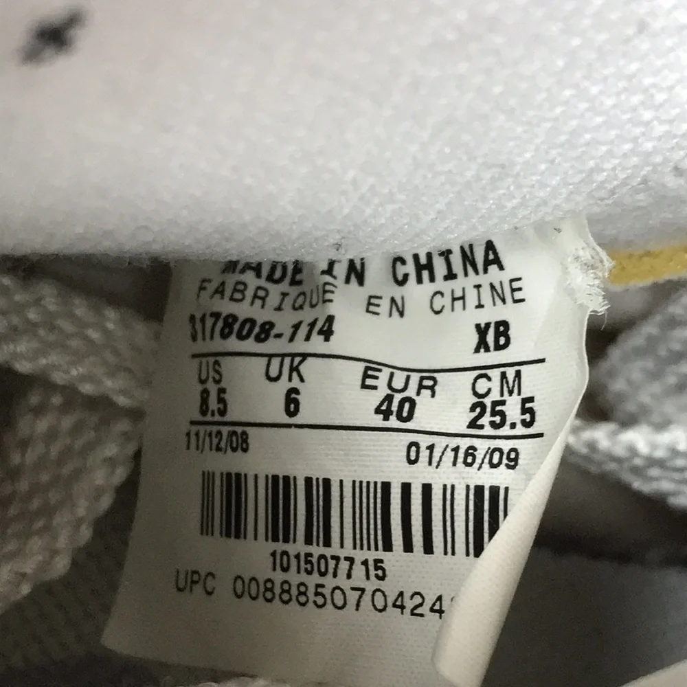 2008 Nike Blazer High White Checkerboard
